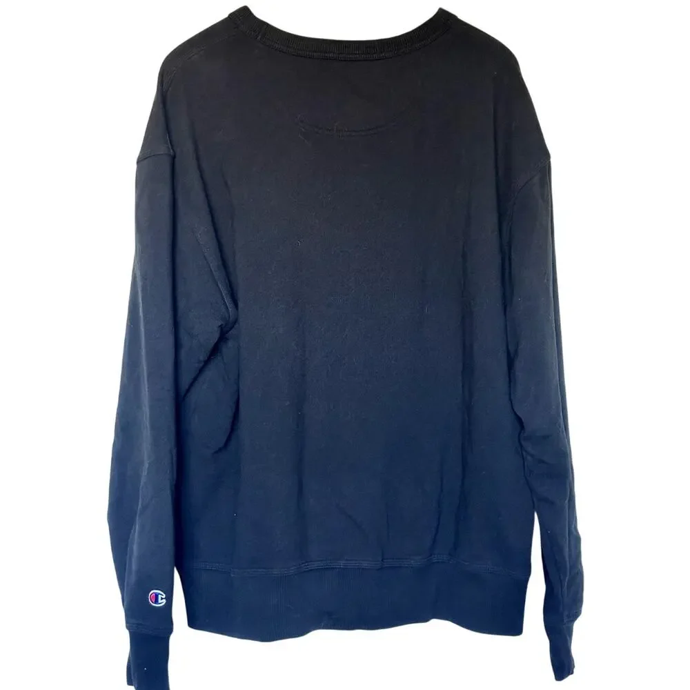 Champion Crewneck Sweatshirt Embroidered logo‎ Men's XL - Picture 2 of 4